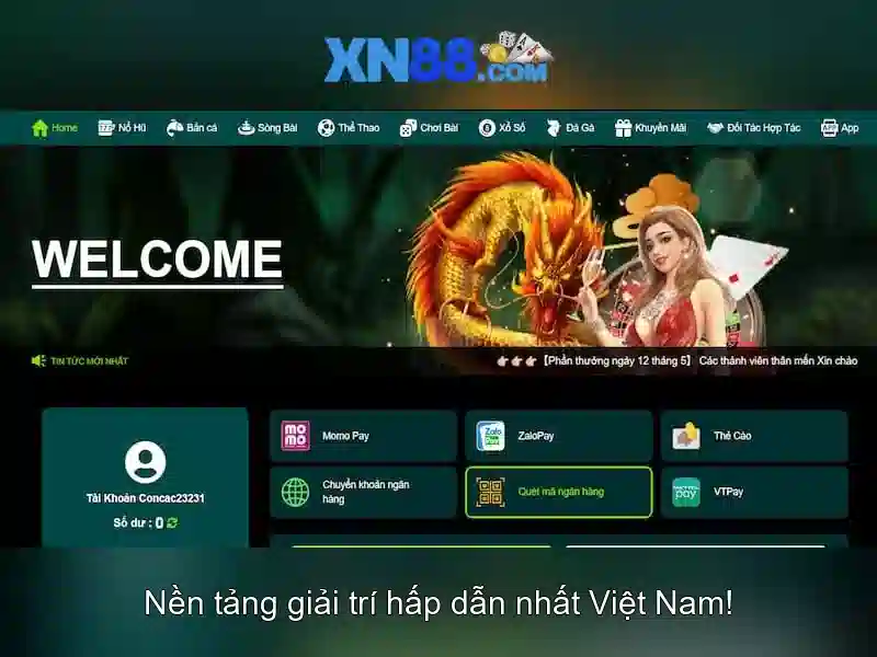 xn88: Nền tảng giải trí và cược trực tuyến tại Việt Nam