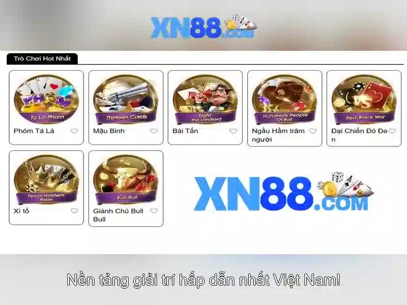 XN88 - Nền tảng trò chơi trực tuyến đáng tin cậy