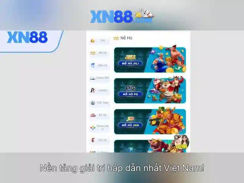 xn88 - Nền tảng giải trí và cá cược trực tuyến tại Việt Nam