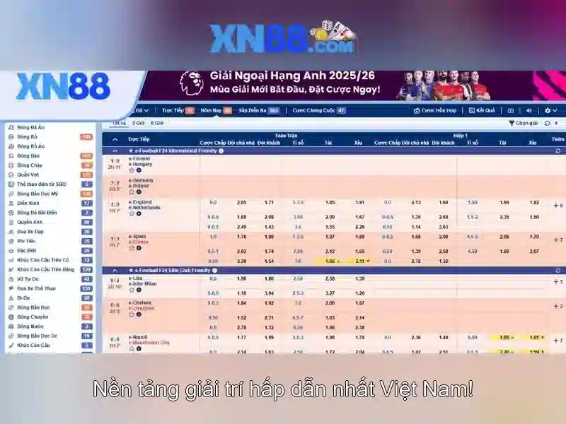 xn88: Tổng quan về nền tảng trực tuyến và trò chơi giải trí